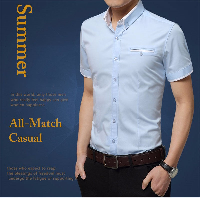 Men's Summer Business Shirt