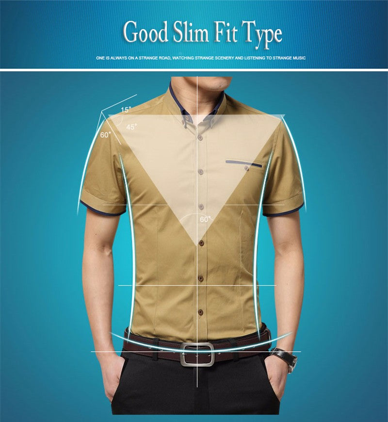 Men's Summer Business Shirt