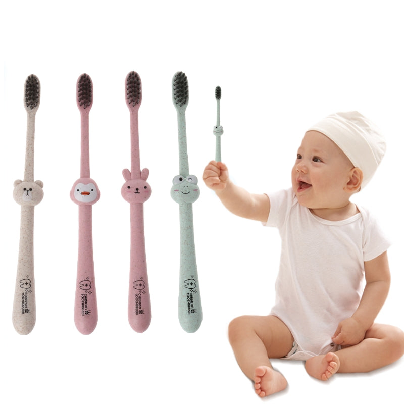 Baby Toothbrush with Wheat Straw