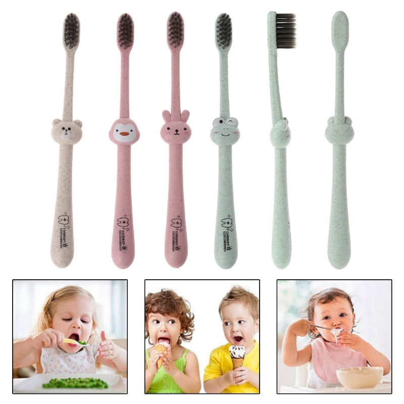 Baby Toothbrush with Wheat Straw