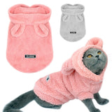 Warm Cat Clothes for Winter