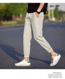 Casual Plaid Ankle-Length Pants