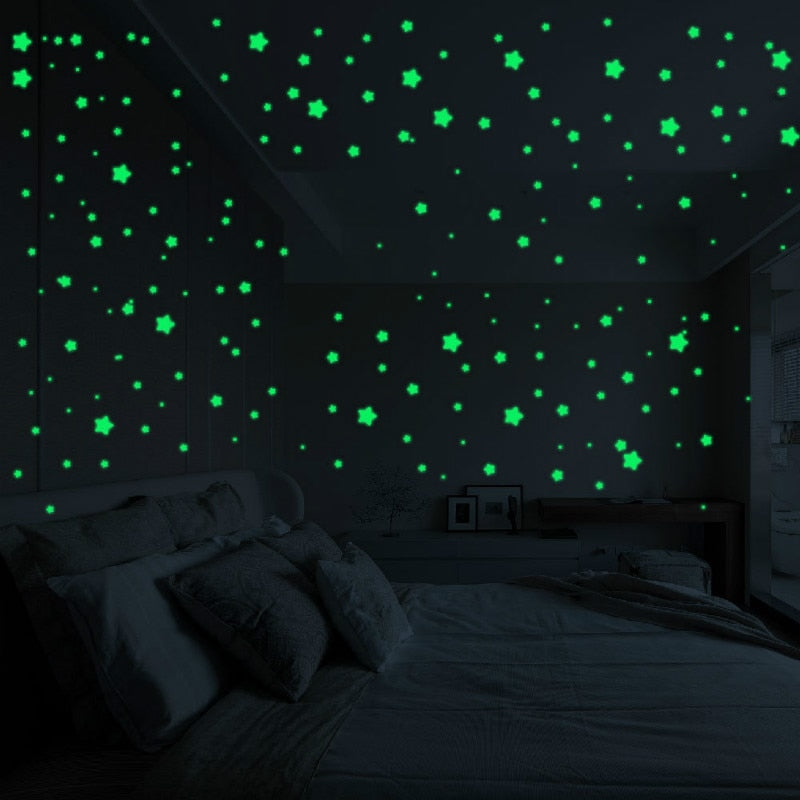 450/500pcs Luminous Star Dot Stickers