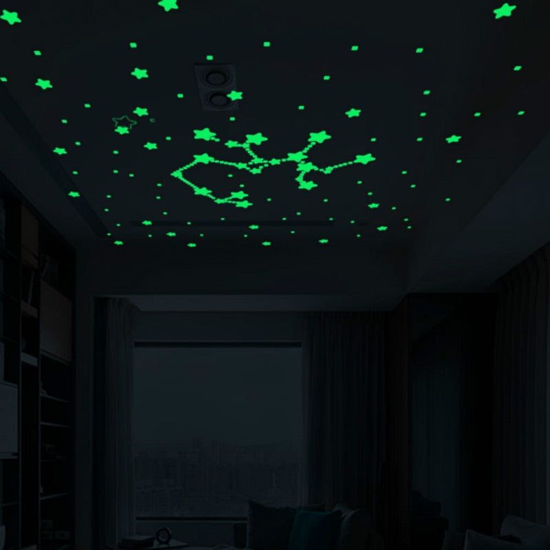 450/500pcs Luminous Star Dot Stickers
