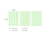 450/500pcs Luminous Star Dot Stickers