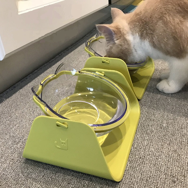 15 Degree Adjustable Pet Feeder Bowl