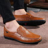 Soft Leather Men's Moccasins